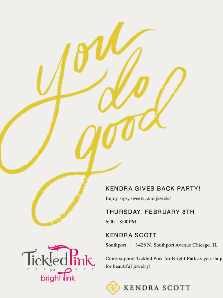 Kendra Scott Tickled Pink Event 2-8-18